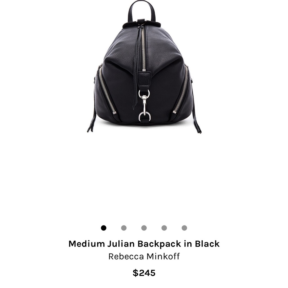 Medium Julian Backpack in Black
Rebecca Minkoff